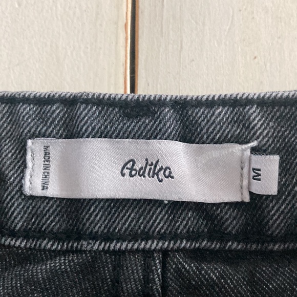 Adika Dark Gray/black destroyed denim, medium - Picture 2 of 12